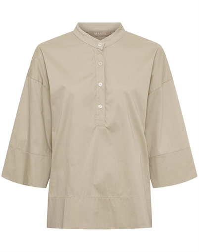 Marta du Chateau - MdcGinger Bluse - Beige